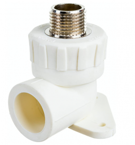 Угольник ПП с креплением НР D25-1/2"15109**