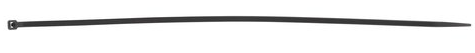 Хомуты нейлоновые, черные д/проводов  50 шт., 300x3,6 мм 60396