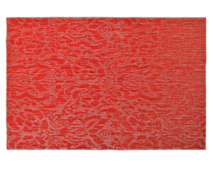 Салфетка сервировочная ПВХ, 30x45см, "Узор" VETTA , красный 890-288