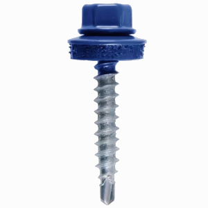 Саморез кровельный 4,8х50 RAL 5005 синие 30штуп