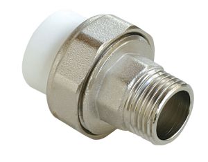 Муфта комбинированная 25*3/4" НР ПП  разьемная (американка) 10644**