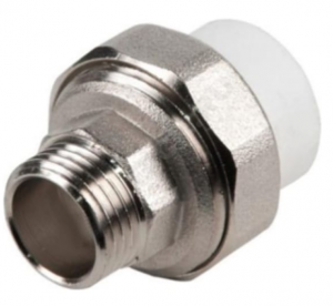 Муфта комбинированная 20*3/4" НР ПП  разьемная (американка) 10641**