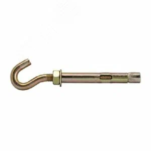 Анкерный болт с крюком  8*45 (цинк 1 шт) 608760