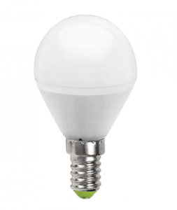 Лампа св д ШАР LED 5Вт Е14 теплый свет