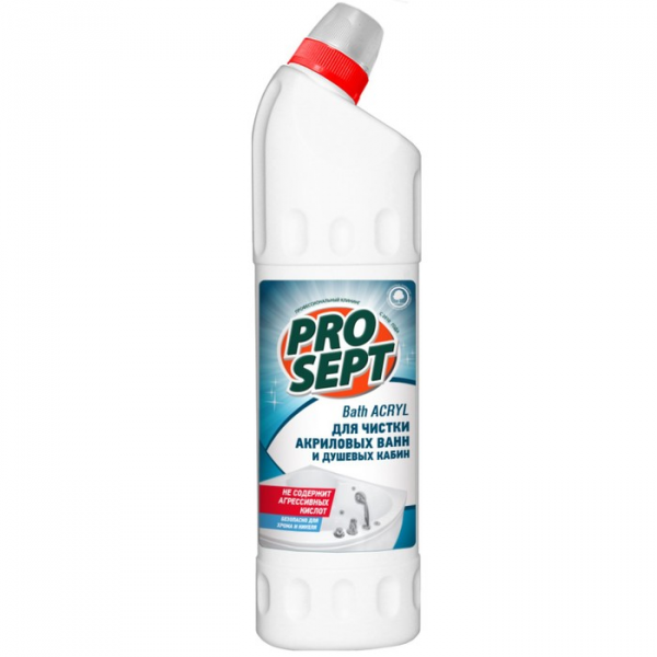 Средство для чистки акриловых поверхностей и душевых кабин Bath Acryl, 0.75 л 4210178 190428