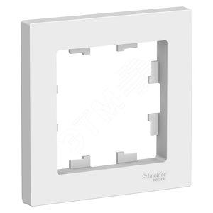 Рамка ATLASDESIGN однопостовая белый 000101*