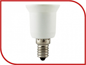 Переходник E14-E27, белый, TDM SQ0335-1001*