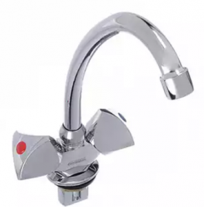 Смеситель для кухни ЭВЕРЕСТ B69-301 1/2" к ЛИТ. Г-обр. НОС НА ГАЙКЕ