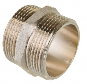 Ниппель 1 1/2" Нр-Нр ник. V&G-203105 ***