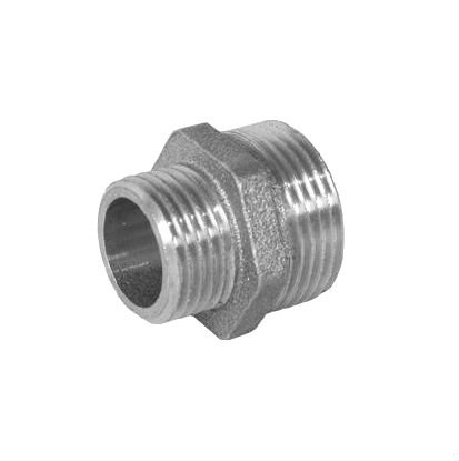 Ниппель переходной НР 1" х3/4 нар/нар никель "AG"