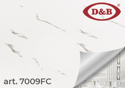 Пленка самоклеящаяся D&B 0,60*6м мрамор светлый , 7009FC