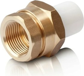 Муфта комбинированная 20*1/2" ВР ПП  разьемная (американка) РБК