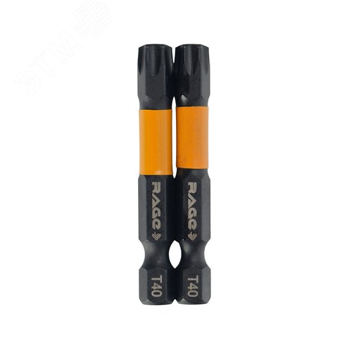 Набор бит торсионных TORX T40 S2 х 50 мм 2шт. RAGE by VIRA 554250
