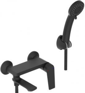 Смеситель для ванны POTATO P30167-6 ø35 шланг 150см PVC, кор-й изл., дивертор 90° в кор