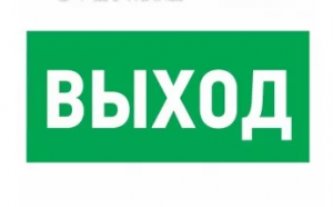 Знак Указатель выхода 150-300 Rexant 56-0023