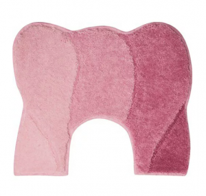Коврик с вырезом Curts 50*60, 24/14 розовый  b2570-06149