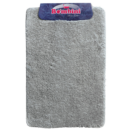 Коврик BOMBINI SOFT SHAGGY 50*80 см 1 предметный  Gray серый