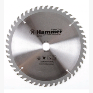 Диск пильный по дереву 210х20/16х48, 205-116, Hammer Flex*