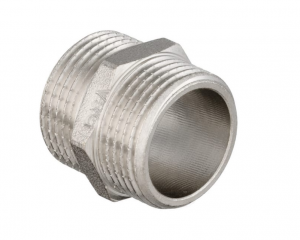 Ниппель 3/4" Нр-Нр ник. V&G-203102***