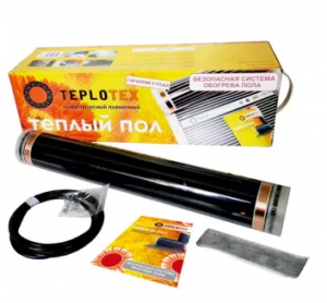 Теплый пол пленочный комплект TEPLOTEX 220/1 (1.0 м²) 