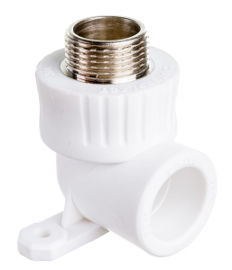 Угольник ПП с креплением НР D25 - 3/4"15108**