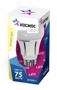 Светодиодная LED лампа Космос A60 E27 (е27) 11W (Вт) 4500K 1000lm 114x60 220V Lksm_LED11wA60E2745
