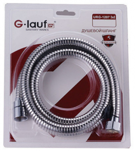 Шланг д/душа URG - 1207 1,75 м. в блистерной упаковке ШЛАНГ Д/ДУША G-LAUF URG - 1207 1,75 м. в блист