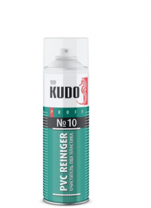 Очиститель для ПВХ пластика №10 RVC KUDO 650 мл KUP06PVC10 