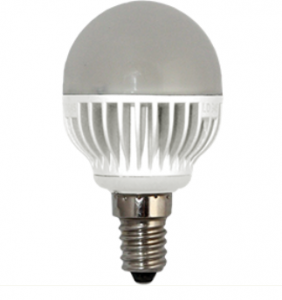 Лампа светодиодная Ecola шар G45 E14 4.2W 4200 81x45 (4W)K4LV42ELC