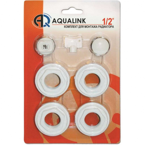 Набор для радиатора 1/2" без кронштейнов AQUALINK