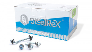 Саморез кровельный  удлин. сверло 5,5*32 цинк 250 шт*SteelRex
