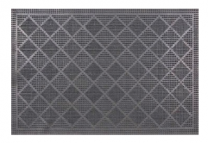 Коврик PIN MAT резиновый 40*60см черный ромб  