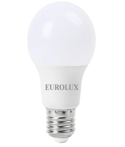 Лампа светодиодная LL-E-A60-11W-230-4K-E27 (груша, 11Вт, нейтр., Е27) Eurolux