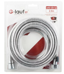 Шланг д/душа URG - 1207 2,0 м. в блистерной упаковке G-LAUF