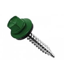 Саморез кровельный 4,8*29 RAL 6005 т-зел 30шт арт.45758*