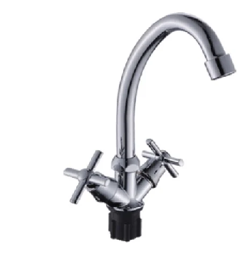 Смеситель для кухни ЭВЕРЕСТ B49-316 1/2" к с выc. изливом НА ГАЙКЕ