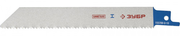 Полотно для сабельной пилы (155700-U-13)ЗУБР S922VF, L-130/150, Bi-Met
