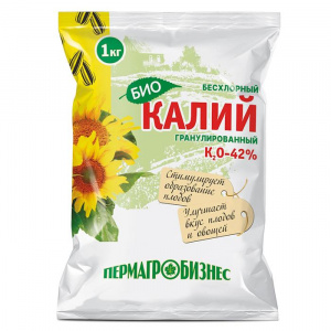 Удобрение Калий био бесхлорный гранулированный 1 кг (ПАБ) Д8879