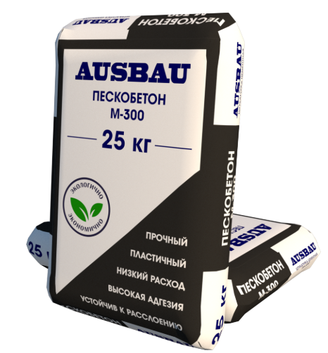 Пескобетон М-300 AUSBAU 25 кг 03052027