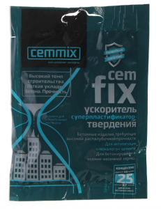 Ускоритель твердения CemFix концентрат, саше НОВИНКА 25