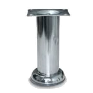 ОПОРА МЕБЕЛЬНАЯ D50/H120, нерегулируемая, хром М0097