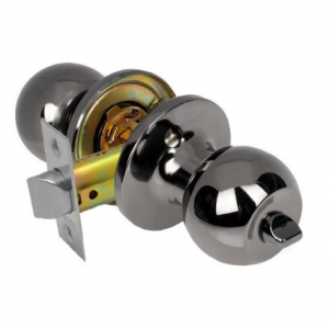 Защелка дверная `ЧИБИС` 3067 GR-ВК шарик (серый графит) фикс З1701 №1