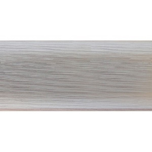 Плинтус с мягким краем Дуб Снежный 100 T-Plast 50