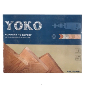 Набор коронок по дереву YOKO 113949