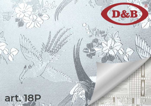 Пленка самоклеящаяся D&B 0,45*8м витраж 18P