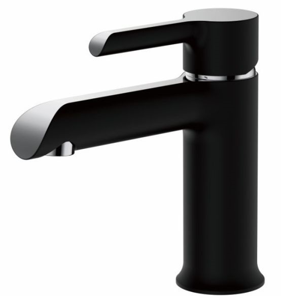 Смеситель для раковины HB10805-7 (Черный) HAIBA с гайкой