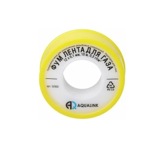 Лента ФУМ 12х0,1 (10 м) ГАЗ AQUALINK
