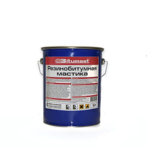 Мастика битумно-резиновая МБР-Х-Универсальная BITUMEX STANDART 10л/10кг 07092028
