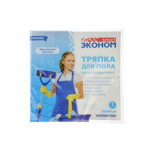 Тряпка для пола Смарт 60х60 см Комботекс 448-243