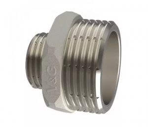 Ниппель-переходник 3/8"х1/4" Нр-Нр ник. V&G-203201*** 